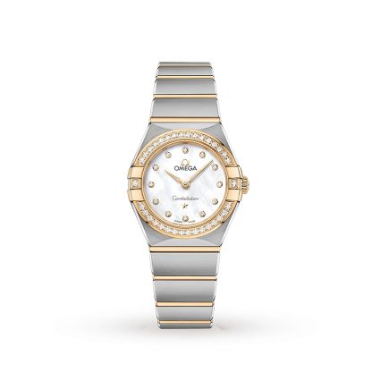 moda lusso Omega Constellation Manhattan 25mm Orologio da donna in acciaio O13125256055002