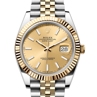 moda lusso Rolex Datejust 41 Ostrica e oro giallo M126333-0010