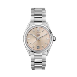 moda lusso TAG Heuer Carrera 36mm Orologio da donna con diamanti in acciaio inossidabile rosa WBN231A.BA0001