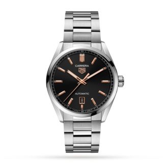 moda lusso TAG Heuer Carrera a tre lancette 39 mm Orologio automatico da uomo in acciaio WBN2113.BA0639