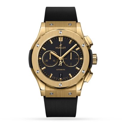 polso falso Hublot Classic Fusion Oro giallo 42 mm Gomma 541.VX.1130.RX