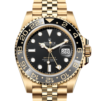 replica designer Rolex GMT-Master II oro giallo M126718GRNR-0001