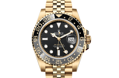 replica designer Rolex GMT-Master II oro giallo M126718GRNR-0001