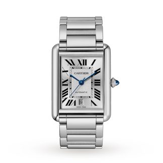 replica di lusso Cartier Tank Must Modello Extra-Large Movimento Automatico Acciaio 41mm X 31mm Acciaio WSTA0053