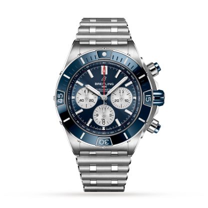 vendita calda designer Breitling Super Chronomat B01 44 Orologio in acciaio inossidabile AB0136161C1A1