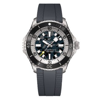 vendita calda designer Breitling Superocean Automatic Super Diver 46mm Uomo Orologio in gomma nera E10379351B1S1