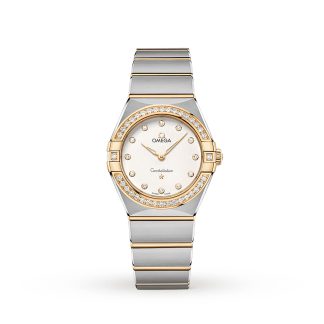 vendita calda designer Omega Constellation Manhattan 28mm Orologio da donna in acciaio O13125286052002