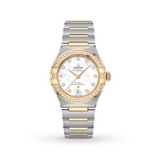 vendita calda designer Omega Constellation Manhattan Co-Axial 29 mm in acciaio inossidabile O13125292055002