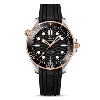 vendita calda designer Omega Seamaster Diver 300 Orologio da uomo in gomma O21022422001002