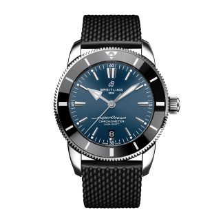 vendita calda di lusso Breitling Superocean B20 Automatico 44mm UK Esclusivo Orologio Uomo Gomma Blu AB20304A1C1S1