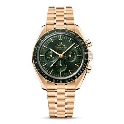 vendita calda di lusso Omega Speedmaster Moonwatch Professional Co-Axial Master Chronometer Chronograph 42mm Moonshine Gold 18ct Yellow Gold O31060425010001