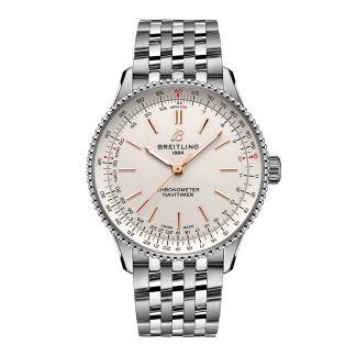 vendita calda di lusso Orologio da donna Breitling Navitimer 36mm Argento Acciaio inossidabile A17327211G1A1