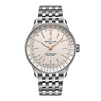 vendita calda di lusso Orologio da donna Breitling Navitimer 36mm Argento Acciaio inossidabile A17327211G1A1