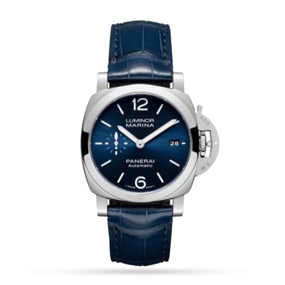 vendita calda di lusso Panerai Luminor Marina Quaranta 40mm Pelle PAM01270