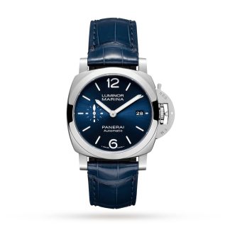 vendita calda di lusso Panerai Luminor Quaranta Automatic 40mm Orologio Uomo Gomma PAM01370