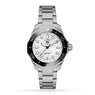 vendita calda di lusso TAG Heuer Aquaracer Professional 300 Calibre 5 Automatic 36mm Orologio da donna in acciaio WBP231C.BA0626